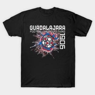 Football Is Everything - C.D. Guadalajara Chivas Splatter Strike T-Shirt